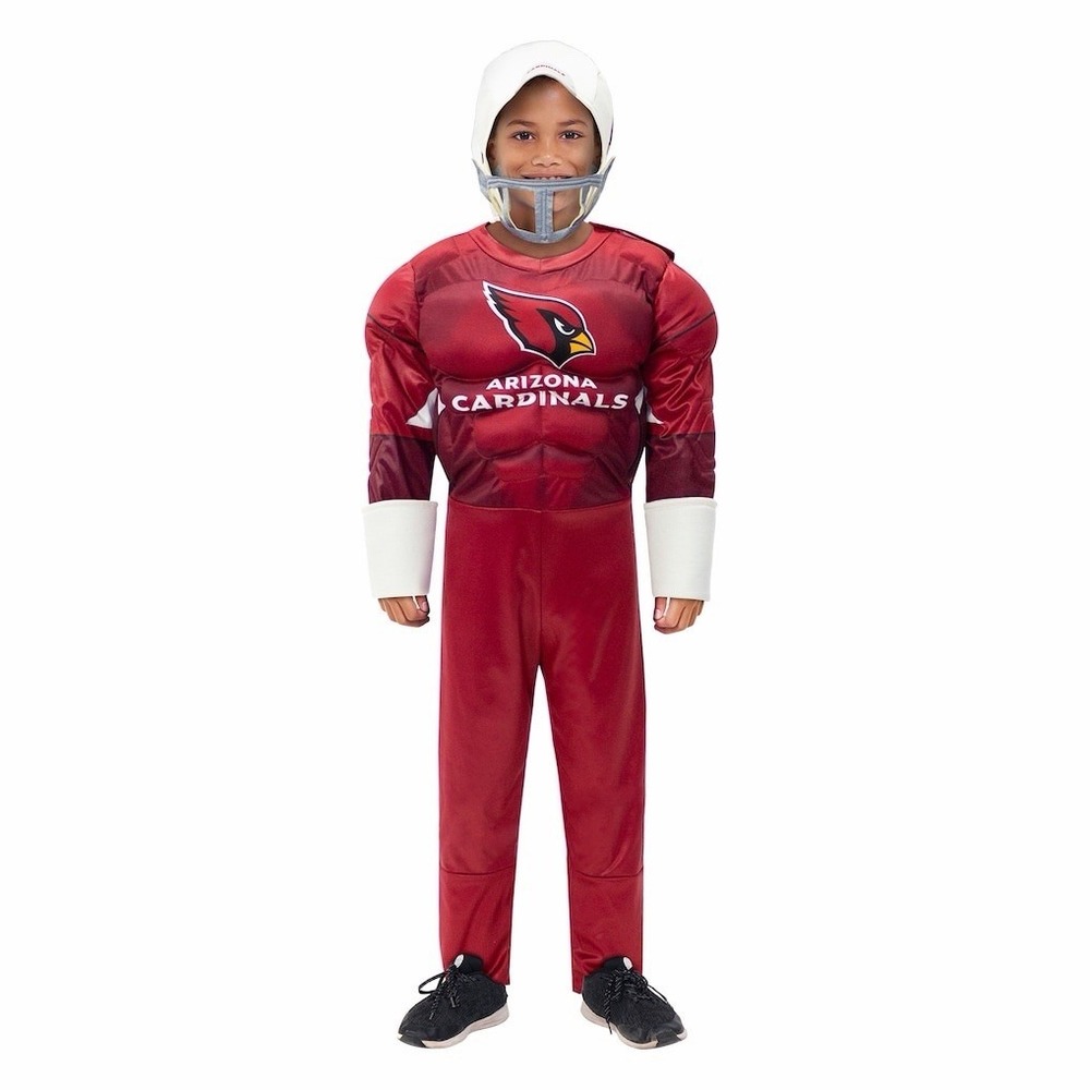 Arizona Cardinals Youth Kids Large Red NFL Game Day Costume Outfit Halloween